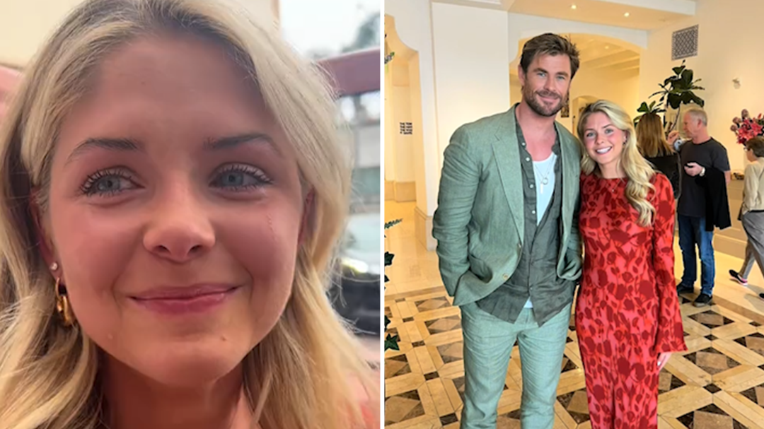 Woman loses it after meeting her celebrity crush, Chris Hemsworth