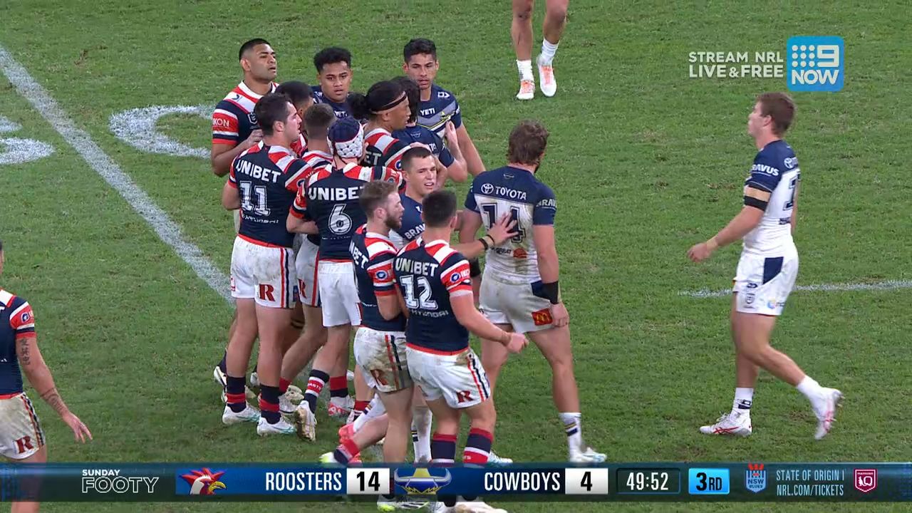 NRL Highlights: Roosters v Cowboys - Round 13