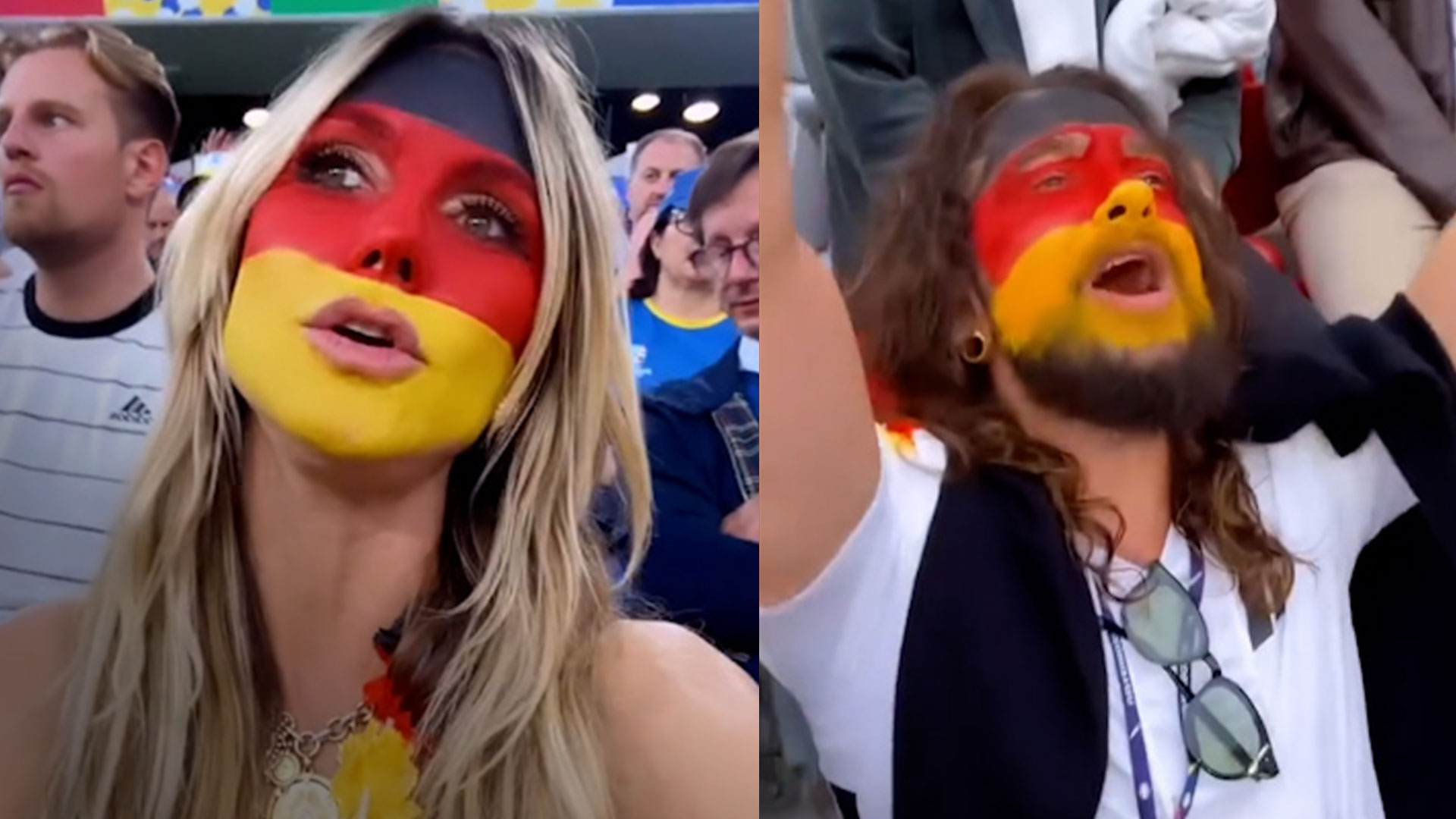 Heidi Klum and husband cheer on Germany at Euro 2024