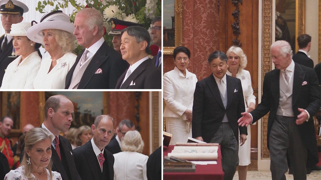 King Charles and Queen Camilla host Japanese state visit