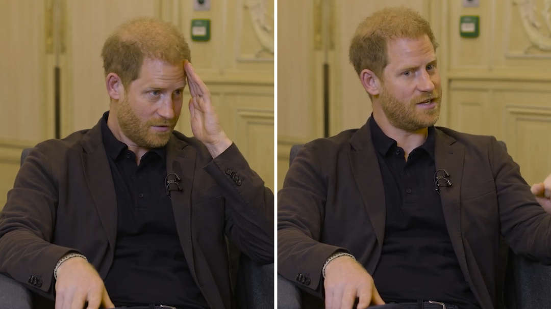 Prince Harry comforts war widow and speaks about his experience with grief