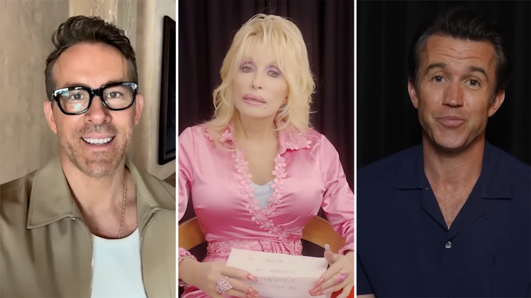 Dolly Parton hilariously 'snubs' Ryan Reynolds in new video