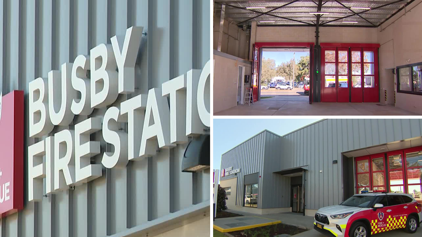 New fire station due to open in Sydney's south-west