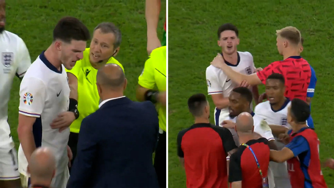 Rice altercation with Slovakian manager