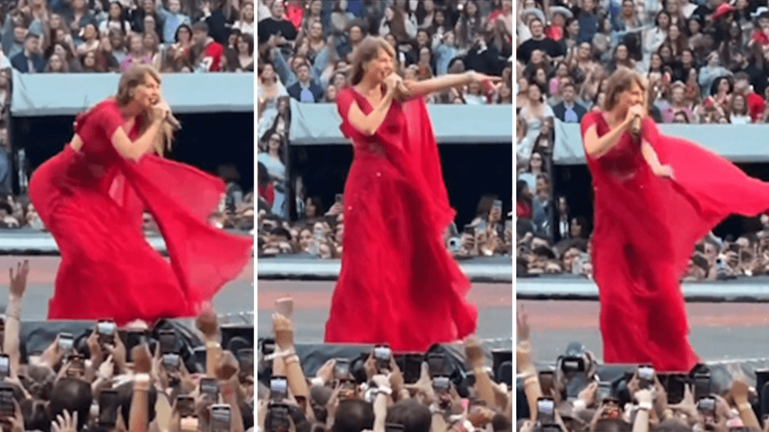 Taylor Swift spots Travis Kelce in the crowd during third Dublin Eras Tour show