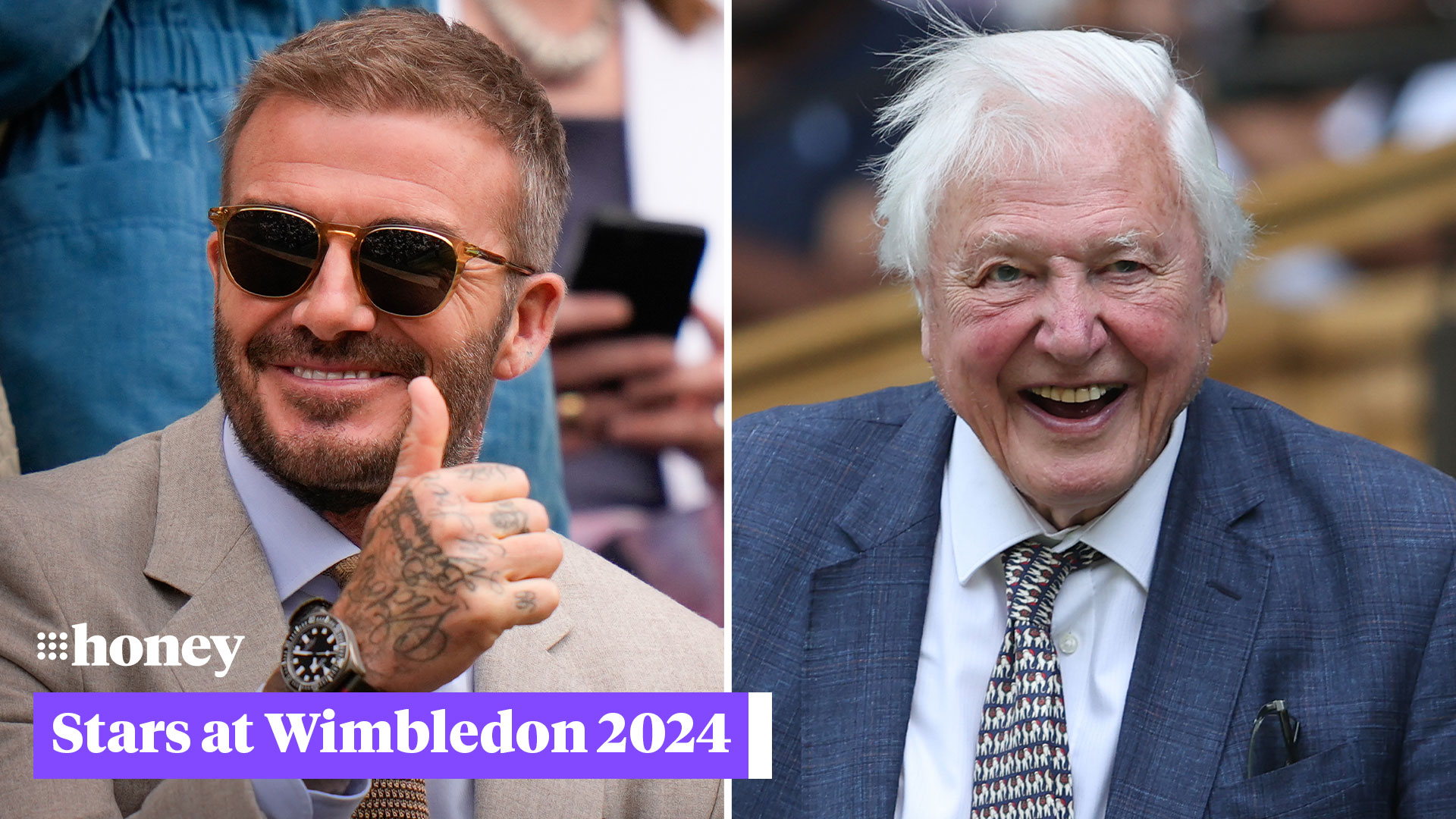 Stars out in full force at Wimbledon 2024