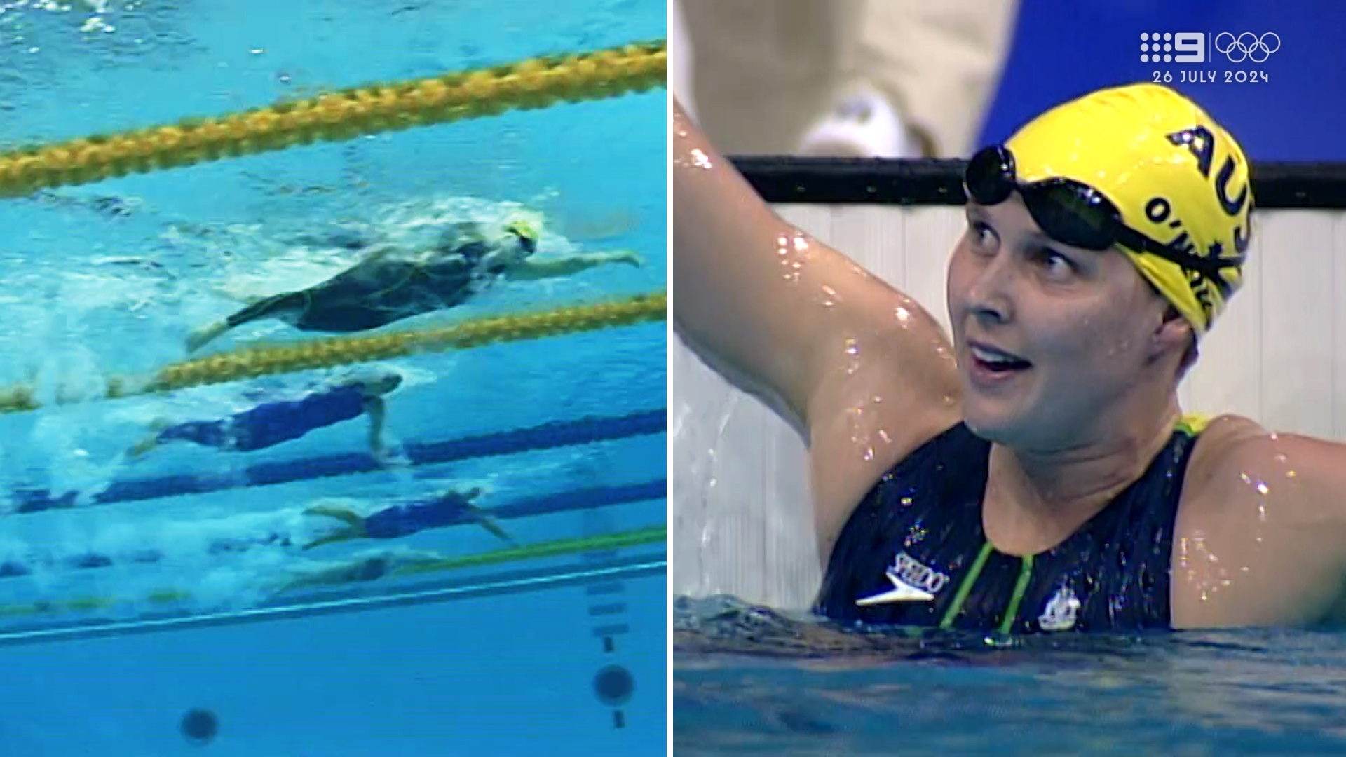 Susie O'Neill's gold-winning Sydney swim