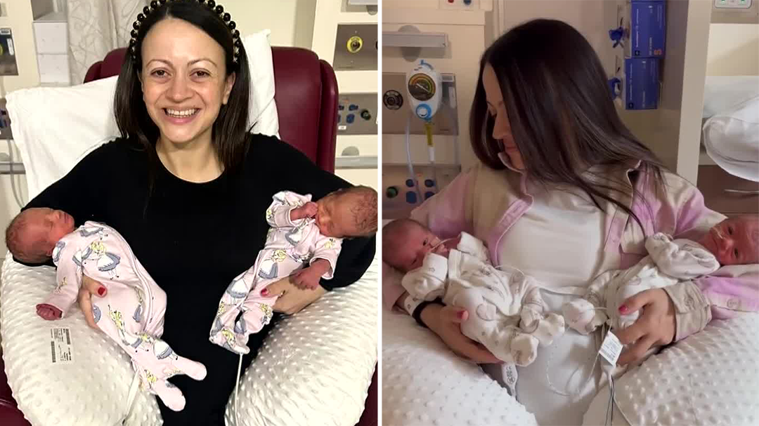 Red Wiggle Caterina Mete welcomes twins