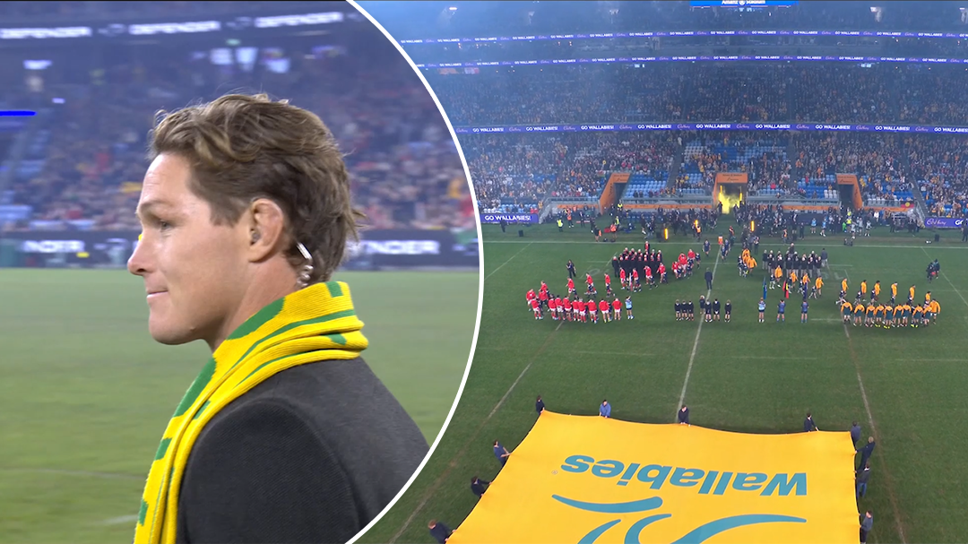 Wallabies fans pay tribute to icon Michael Hooper