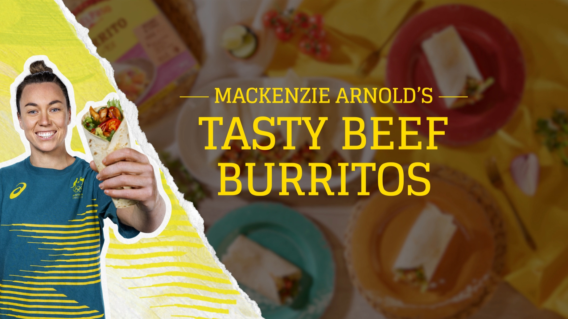 How to make Mackenzie Arnold's beef burritos 
