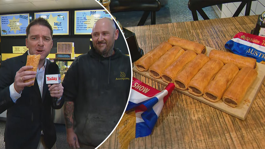 Australia's best sausage roll has been named