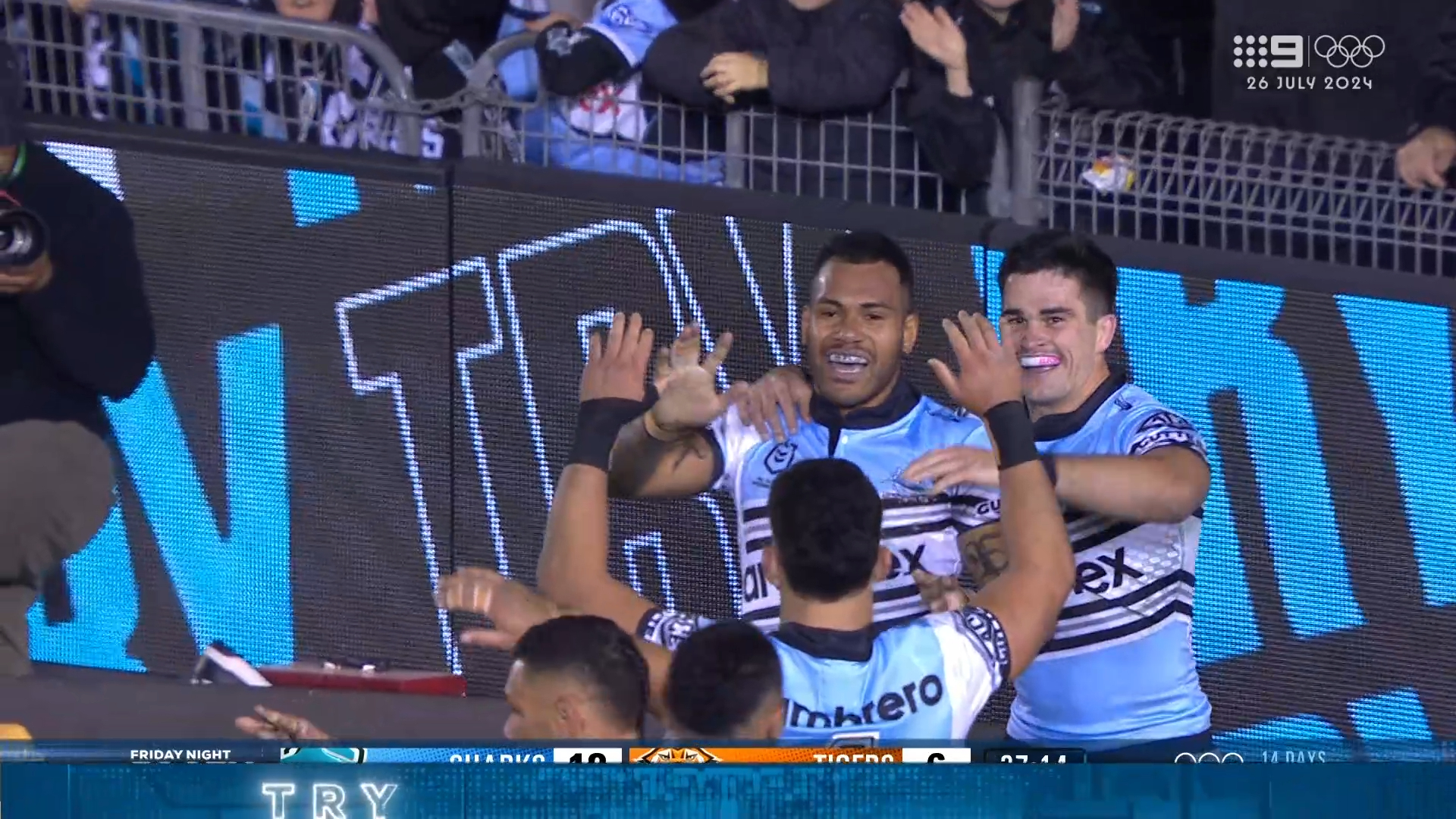 'Heartbreak' as Sharks go end to end