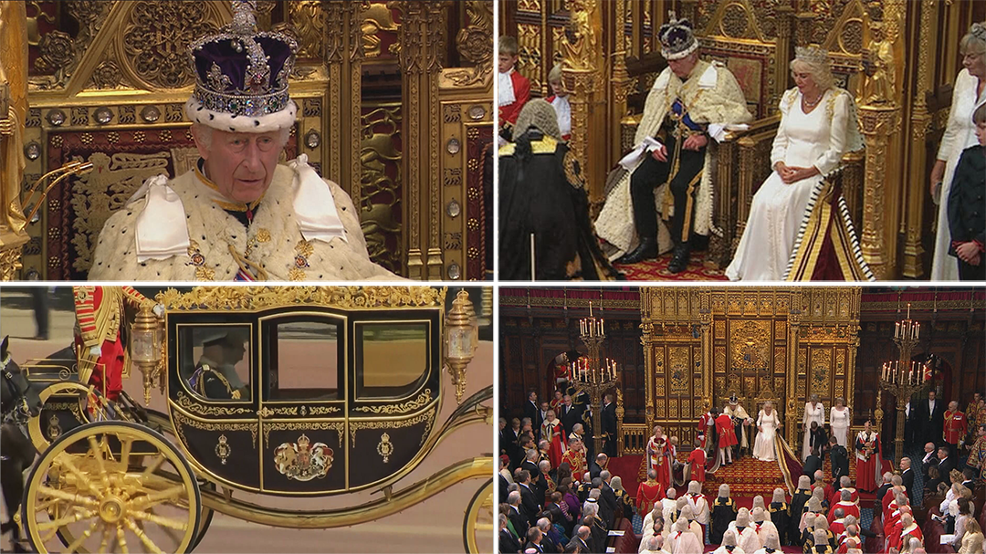 King Charles and Queen Camilla attend UK's State Opening of Parliament