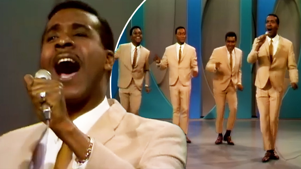 The Four Tops perform Reach Out I'll Be There