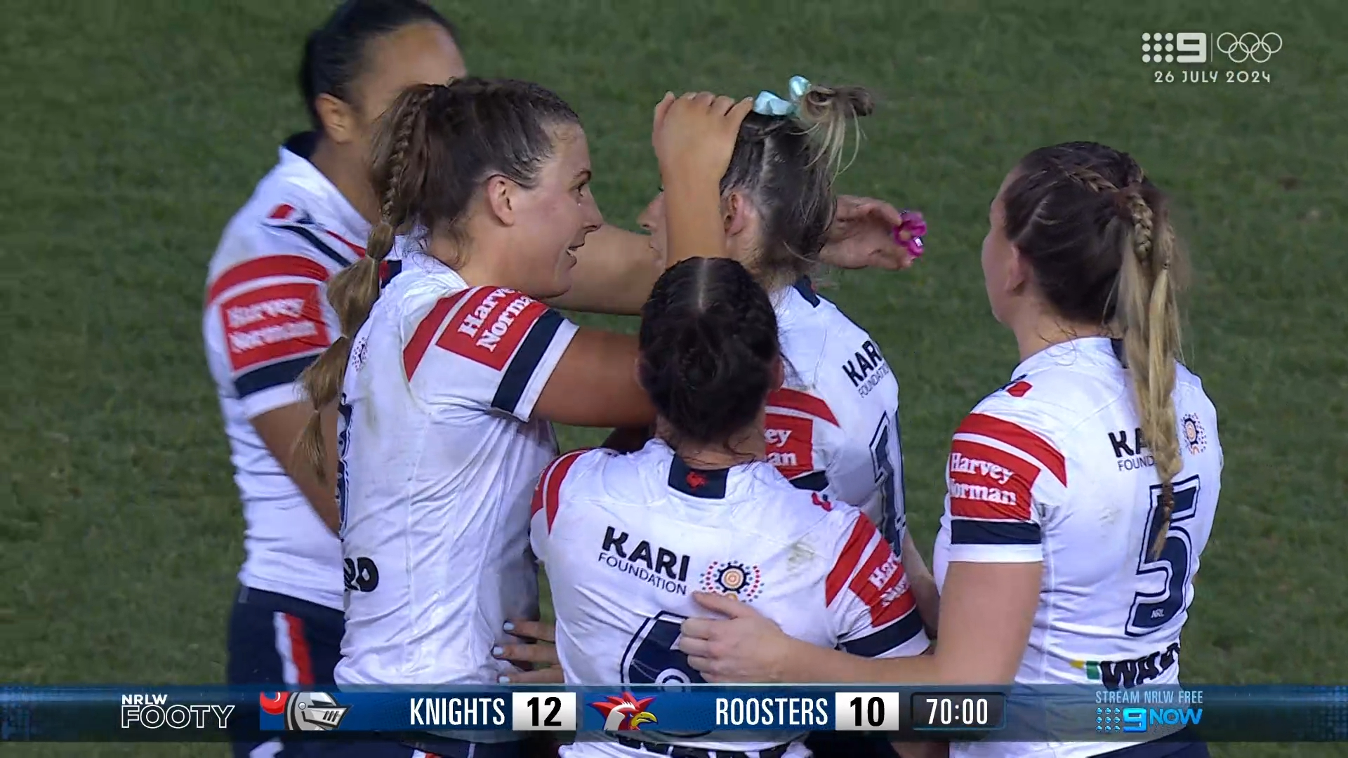 Costly miss cruels Roosters