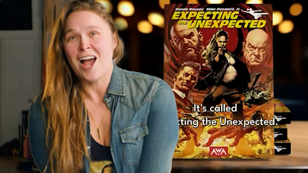 Ronda Rousey debuts new graphic novel