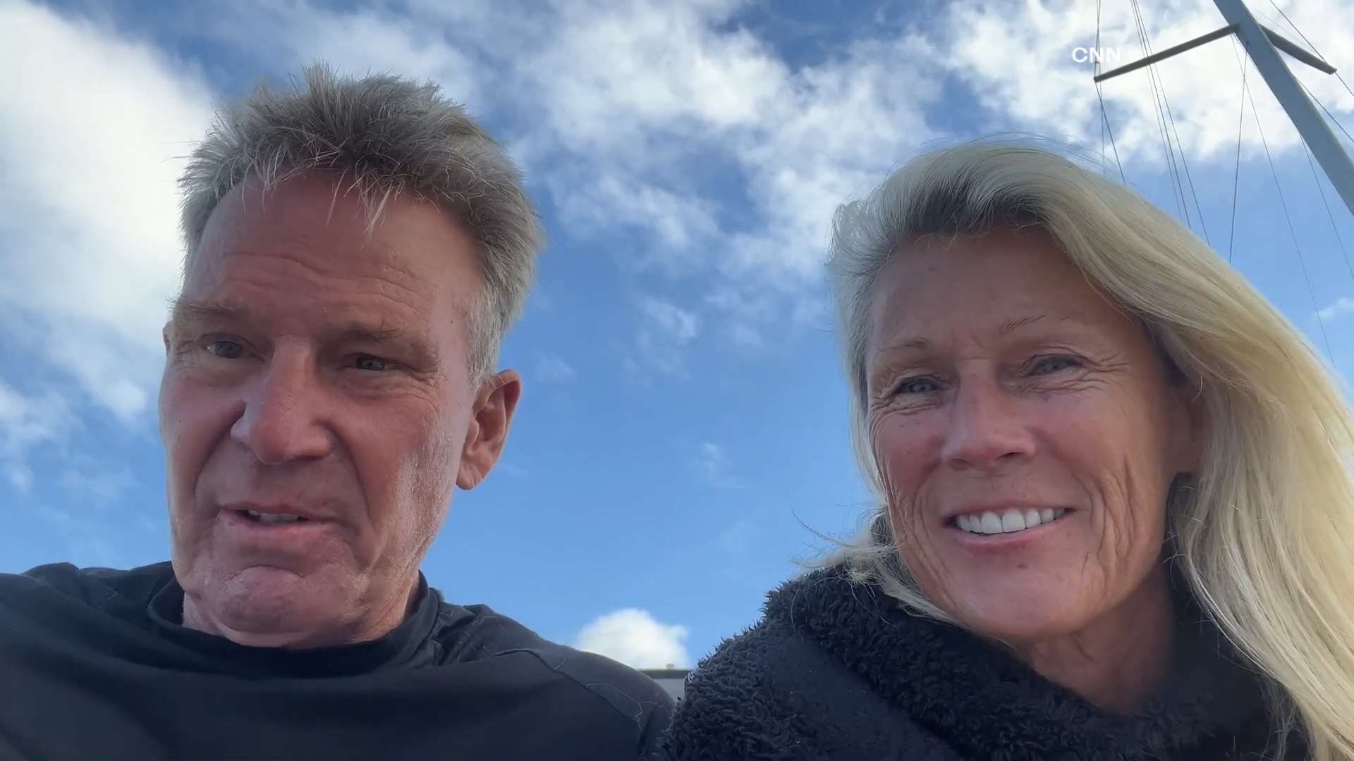 Sam Newman and Sue Stanley have built up a YouTube following on their travels.