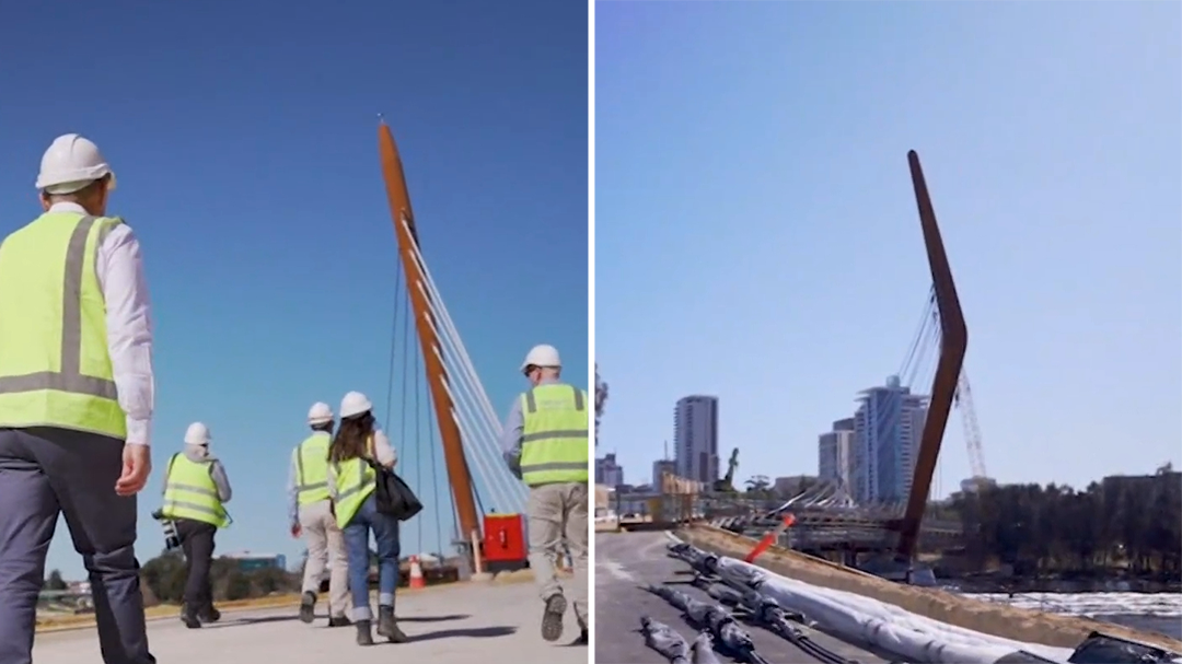 Huge boomerang to feature on new Perth bridge project