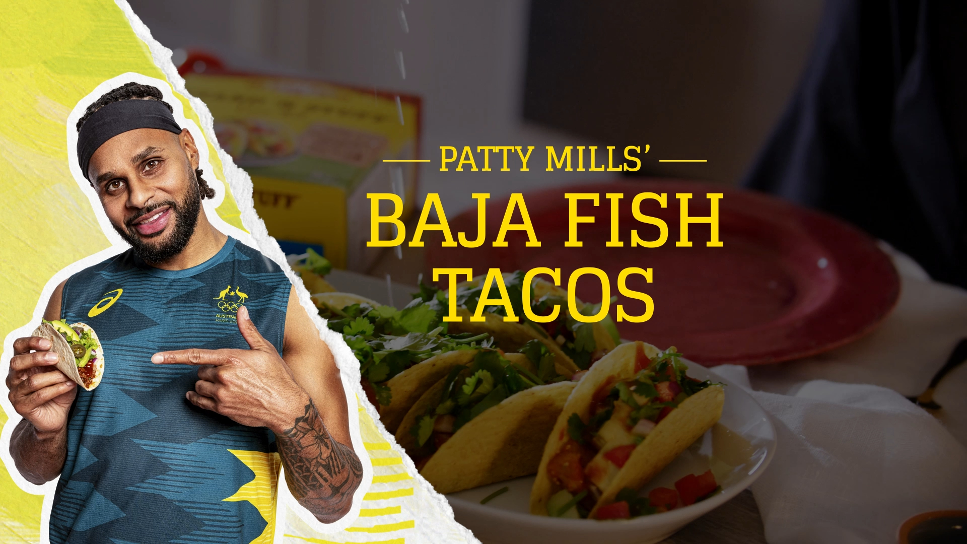 How to make Patty Mills' baja fish tacos