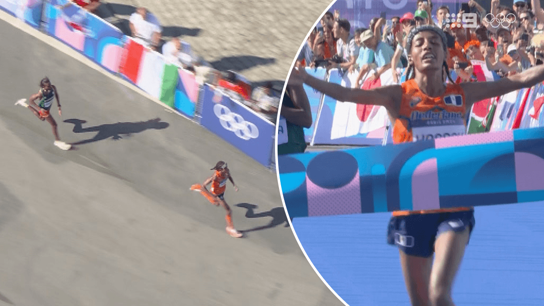 Sifan Hassan wins women’s marathon in sprint finish