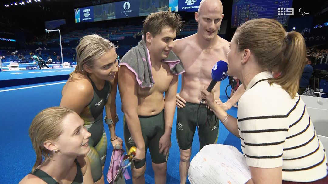 Aussie relay team rapt with silver