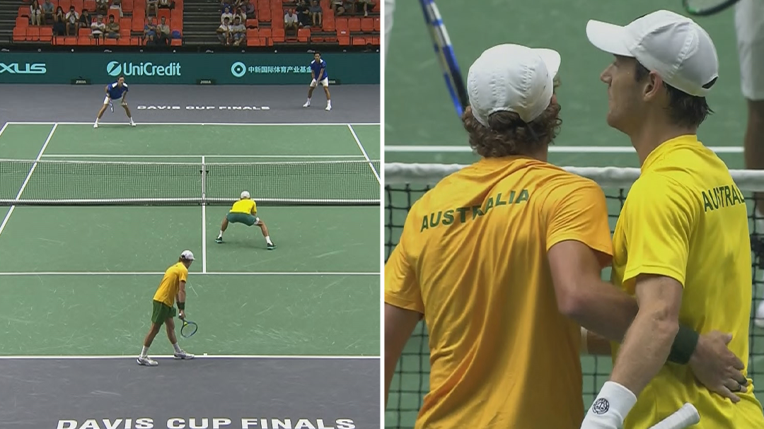 Aussies get revenge Davis Cup campaign off to hot start