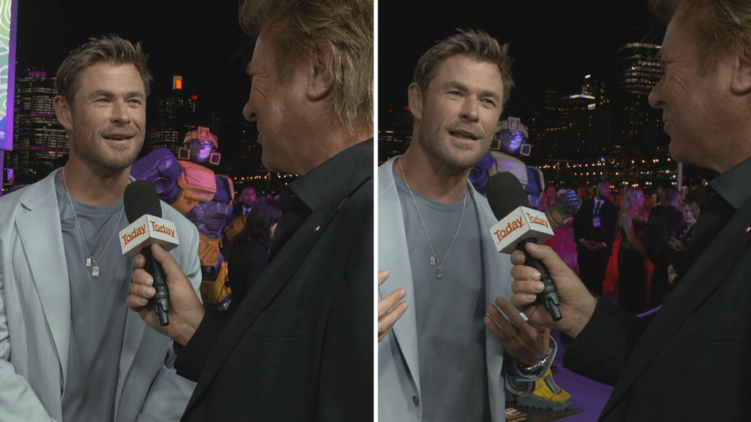 Chris Hemsworth on his Transformers One role