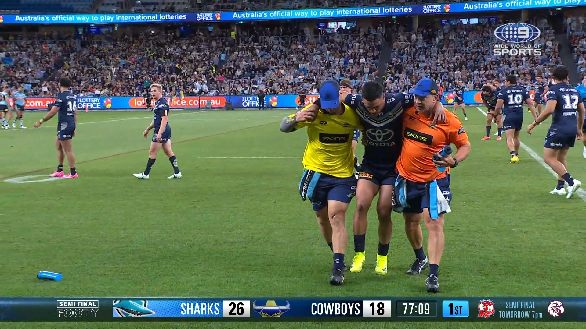 Val's Cowboys farewell marred as initial fears evaded