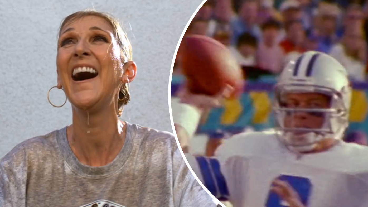 Céline Dion makes surprise appearance in Saturday Night Football video