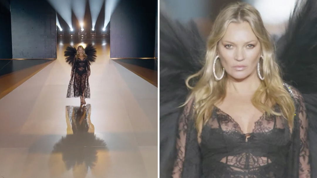 Kate Moss storms the runway at the 2024 Victoria's Secret Fashion Show