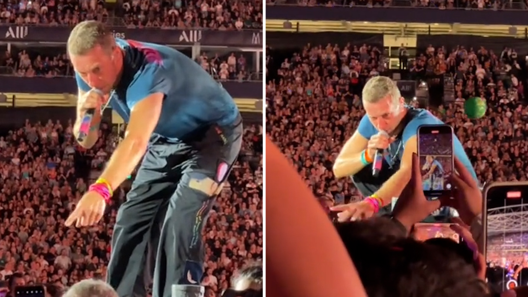 Chris Martin pauses Coldplay's Sydney concert after spotting young boy in  crowd