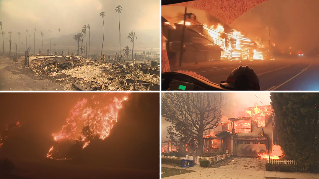 Los Angeles devastated by raging fires