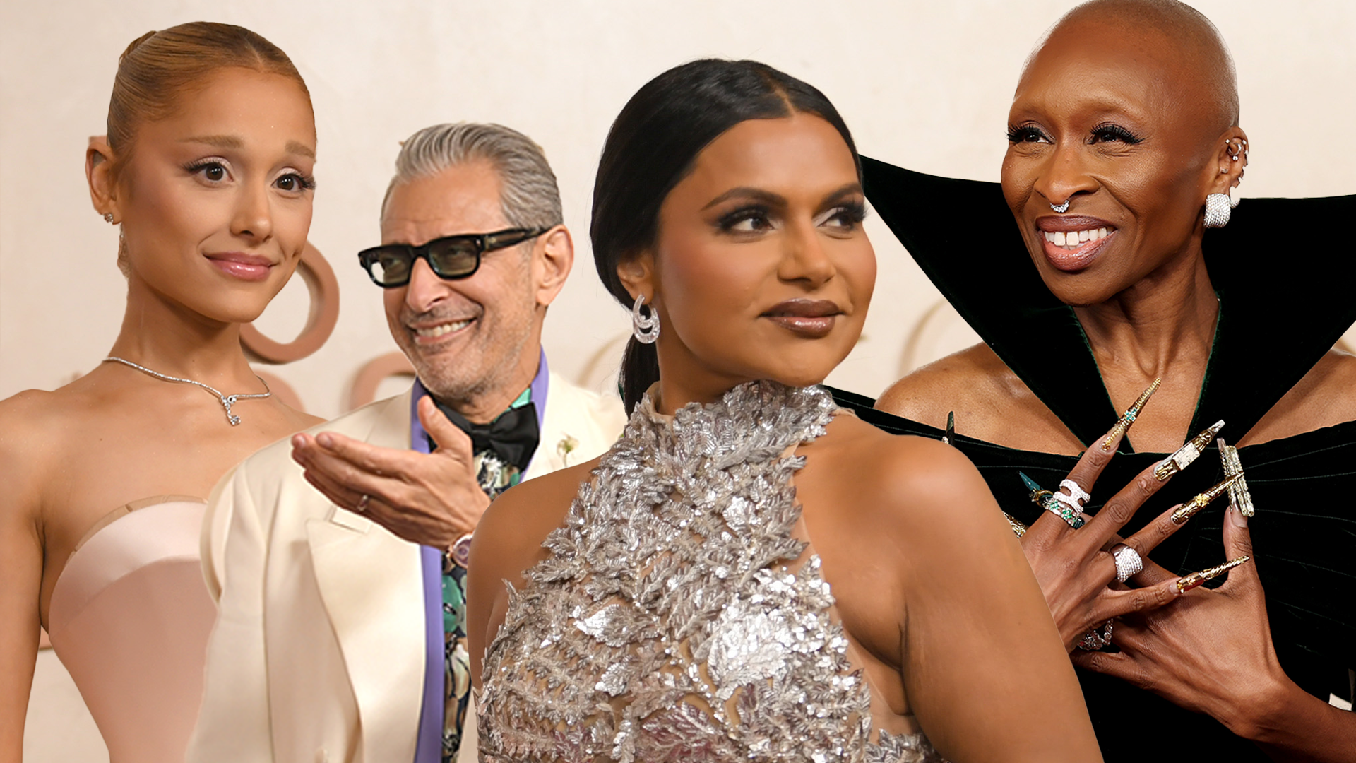 Hollywood stars hit the 2025 Oscars red carpet